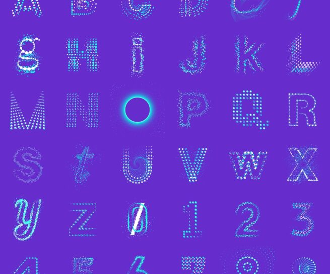 36 Days of Type 2019 A to Z 1 to 9